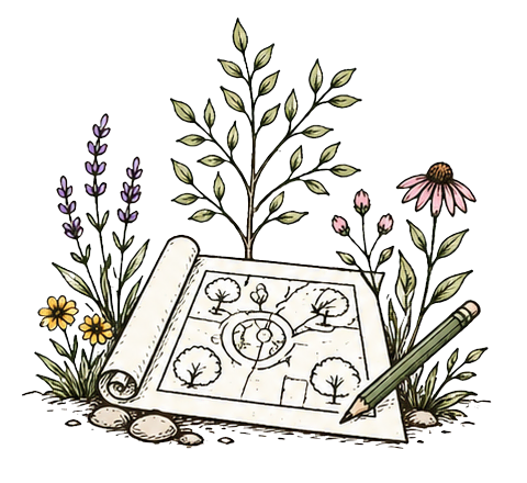 Foodscaping illustration
